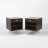 Wright-Thin Edge nightstands, pair