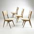 Wright-Dining chairs, set of four