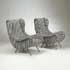 Wright-Senior chairs, pair