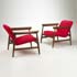 Wright-Lounge chairs, pair