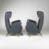 Wright-Lounge chairs, pair