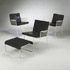 Wright-Pair of armchairs/lounge chair/ottoman