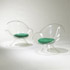 Wright-Jonquil lounge chairs, pair