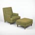 Wright-Lounge chair/ottoman