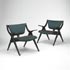 Wright-Armchairs, pair