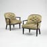 Wright-Janus armchairs, pair