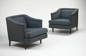 Wright-Lounge chairs, pair
