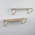 Wright-Wall shelves, pair