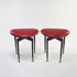Wright-Stools from Lutrario Hall, pair