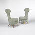 Wright-Lounge chairs (Hotel San Remo), pair