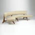 Wright-Floating Curved Sofa