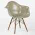 Wright-Dowel leg armchair