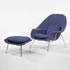 Wright-Womb chair/ottoman