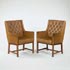 Wright-High back arm chairs