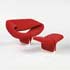 Wright-F 582 Ribbon Chair/Footstool