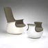Wright-Culbuto chair/ottoman