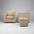 Wright-Lounge chair/ottoman (Joseph Block resid
