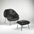 Wright-Womb chair/ottoman