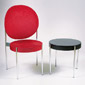 Chairs Model No. 430 and a side table
