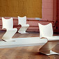 Six "S-chairs," model no. 275