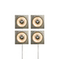 Four "Spiegel" wall lights, model no. 7004