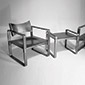 '271 F' armchairs and '270 HF' stool