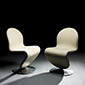 'System 1-2-3' 3 side chairs, 9 armchairs