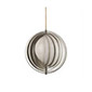Metal ceiling lamp, "Moon"