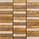Decorativa Augusta 3 Travertinos Mosaici da parete Pietra naturale