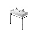 DURAVIT Vero - Metallkonsole, Chrom Waschtische / Waschbecken