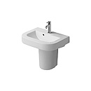 DURAVIT Happy D. - Halbsäule Waschtische / Waschbecken