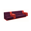 Fredericia Furniture Seracs Armchairs / Sofas / Poufs Lounge / Waiting area Waiting / Reception furniture