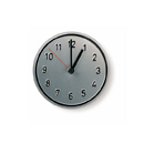 Lampert, Richard Alu Alu wall clock Living-room / Office accessories