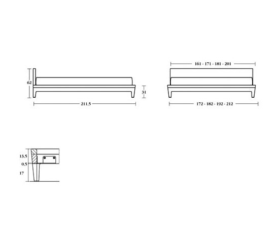 L16 Low Deck Cassina