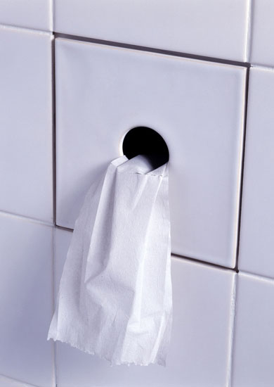 Function tile: Toiletpaper Droog