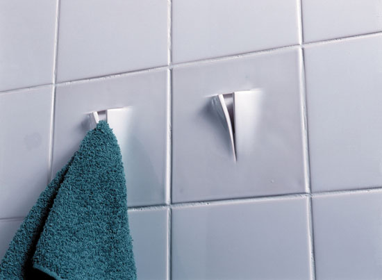 Function tile: Towel hook Droog