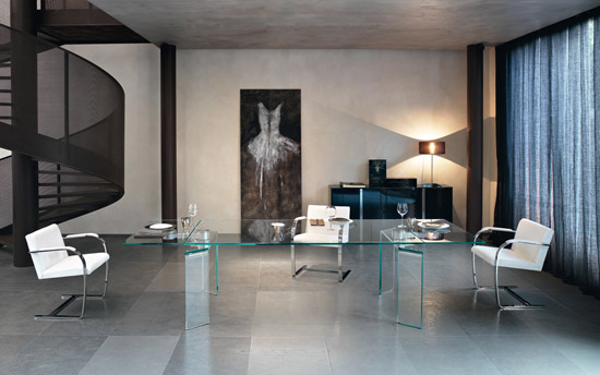 decoration ideas Contemporary elegant dining room furniture Luxury-contemporary-dining-room-home-interior-design-idea-with-luxury-comfortable-chairs-design-and-with-modern-glass-table-design.