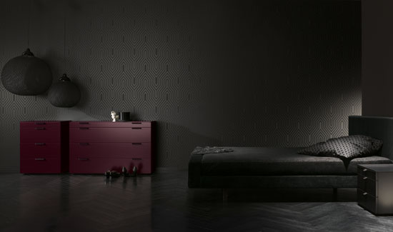 furniture Modern house design in Scotland Modern-luxury-black-bedroom-interior-design-with-contemporary-bed-design-and-beautiful-lamp.