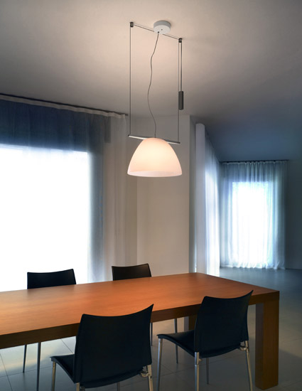 Forum arredamento.it •come controsoffittare e illuminare questo ... Lampadario decentrato sul tavolo