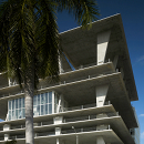 Moderne Parkhaus Architektur