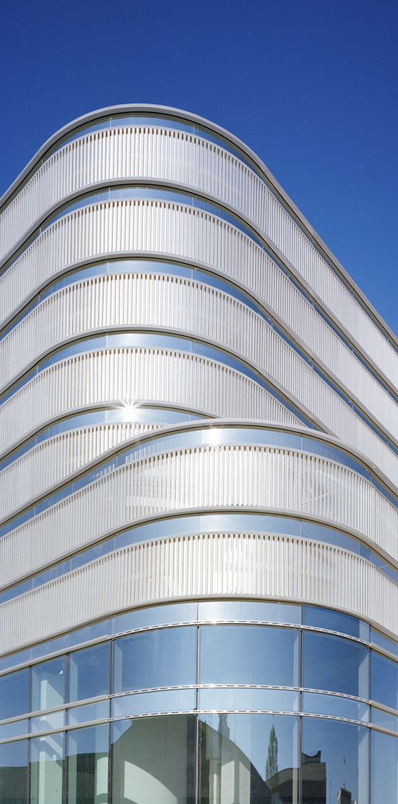 Moderne Parkhaus Architektur