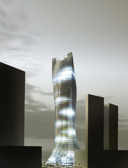 Schumacher Tower in Abu Dhabi