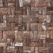 Cocomosaic WOODEN BARK MOSAIC TILES