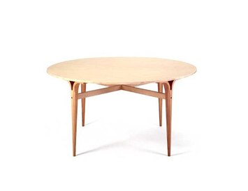 Tables with cleft legs Bruno Mathsson International