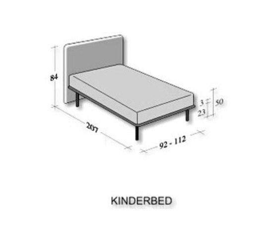 Kinderbed Flou