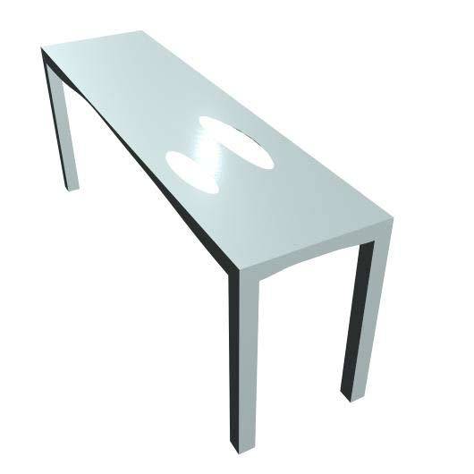 mTABLE #3 M-SHAPE