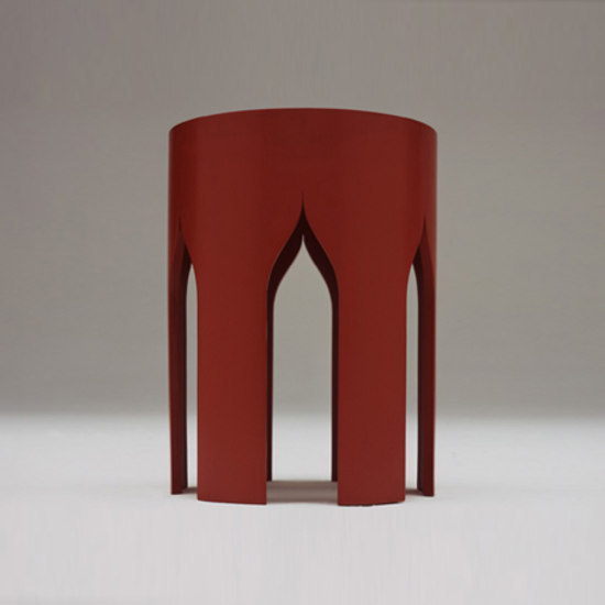 Cale + Brady Stool / Cocktail table Q Collection