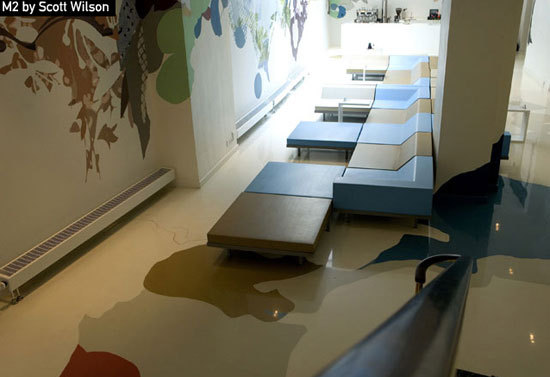 M2 modular seating system Quinze + Milan