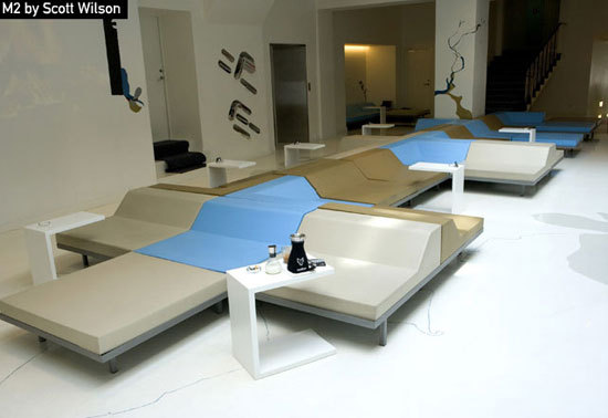M2 modular seating system Quinze + Milan