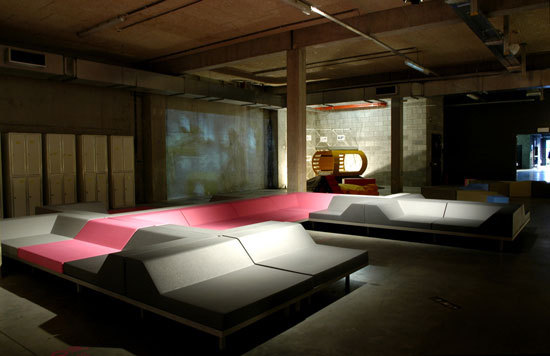 M2 modular seating system Quinze + Milan